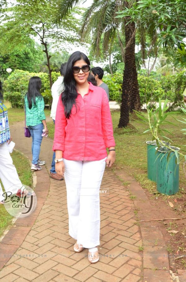 Sakshi Tanwar at at Tree Plantation Event