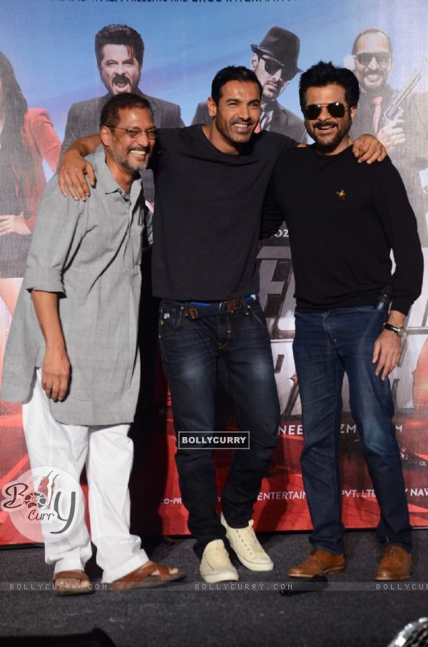 Nana, John and Anil at Title Song Launch of Welcome Back (374103)