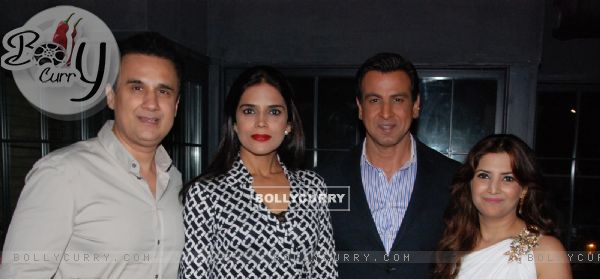 Ronit Roy with Wife Neelam Singh at Bunty Behl and Molly Behl Anniversary Celebrations