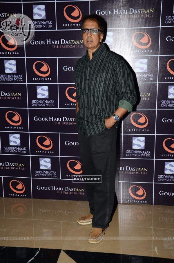 Anant Mahadevan was at the Premier of Gour Hari Dastaan