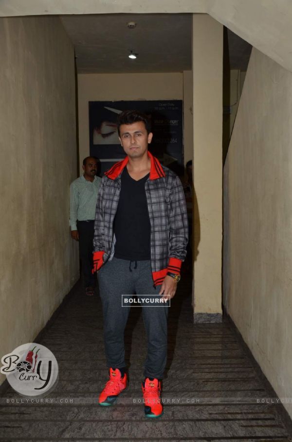 Sonu Nigam Snapped in the City