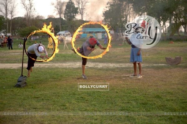 Akshay Kumar Caught on Fire during a Stunt Shoot (374571)