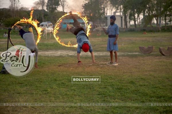 Akshay Kumar Doing a Stunt Shoot (374572)