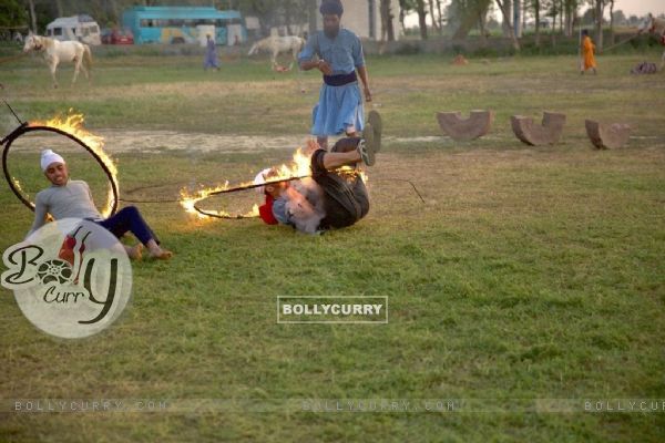 Akshay Kumar Caught on Fire During a Stunt Shoot