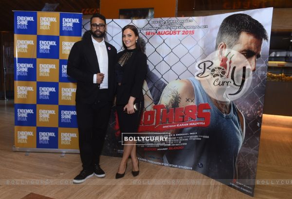 VJ Andy and Elli Avram at Special Screening of Brothers