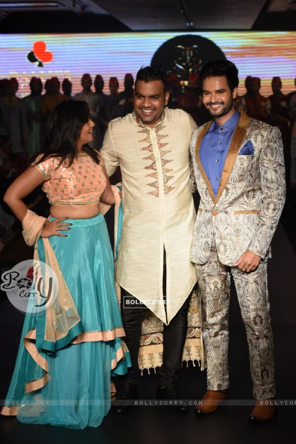 Rupal Tyagi and Suraj Gawda at India Luxury Style Week 2015