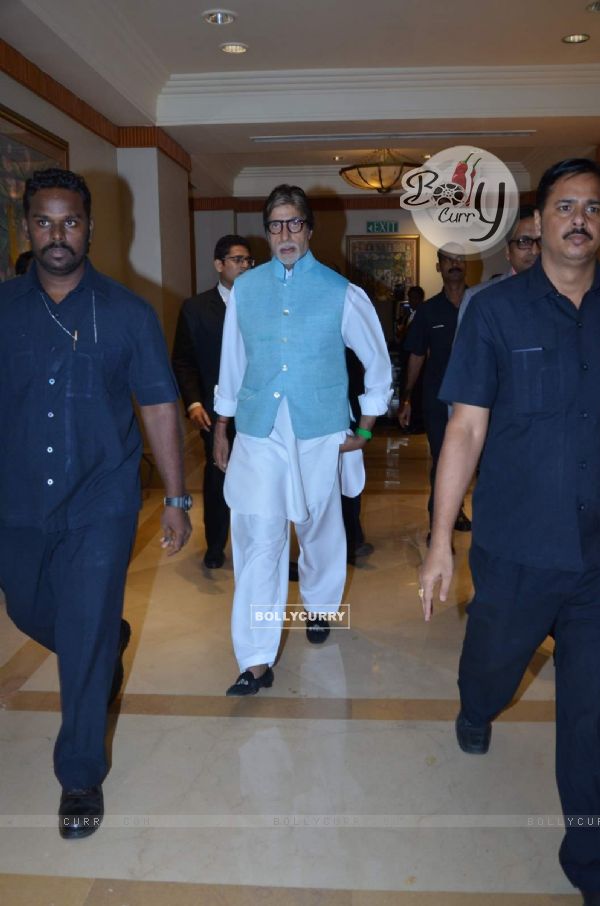 Amitabh Bachchan Snapped at an Event at JW Marriott