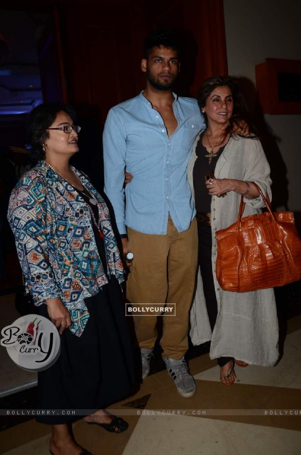 Dimple Kapadia at Twinkle Khanna's Book Launch