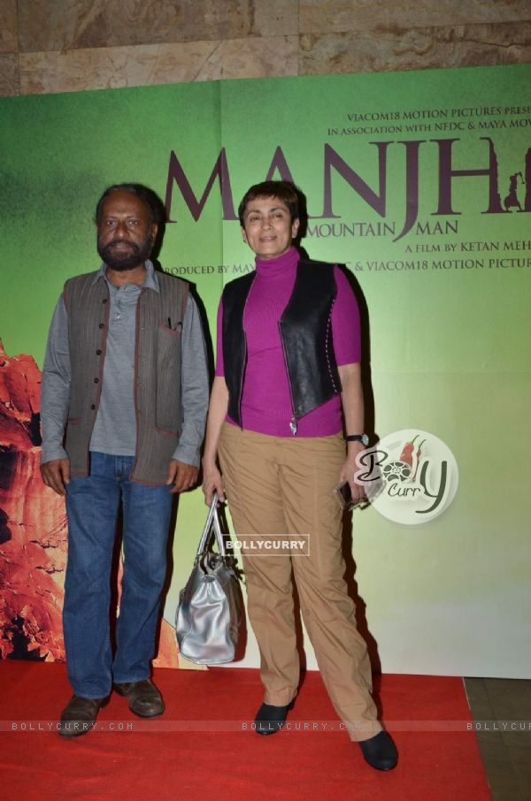 Ketan Mehta and Deepa Sahi at Screening of Manjhi - The Mountain Man (375086)