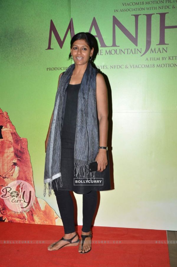 Nandita Das at Screening of Manjhi - The Mountain Man