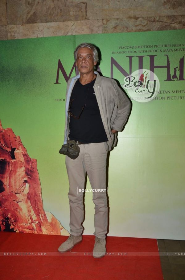 Sudhir Mishra at Screening of Manjhi - The Mountain Man