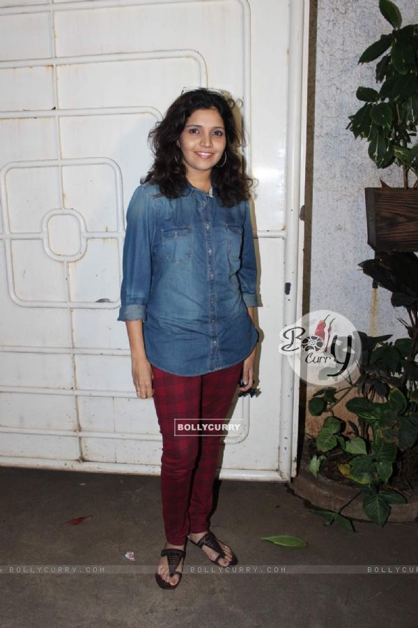 Mukta Barve at Screening of Marathi Movie 'Highway'