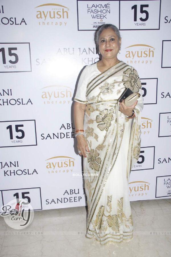 Jaya Bachchan at Lakme Fashion Week