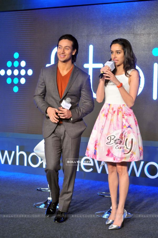 The Beautiful Shraddha Kapoor and Handsome Tiger Shroff at Fitbit Launch