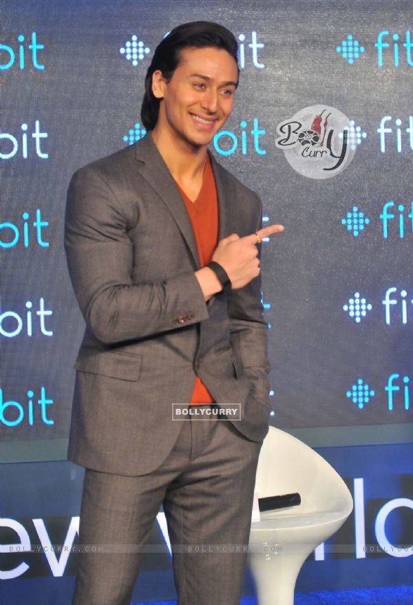 Tiger Shroff at Fitbit Launch