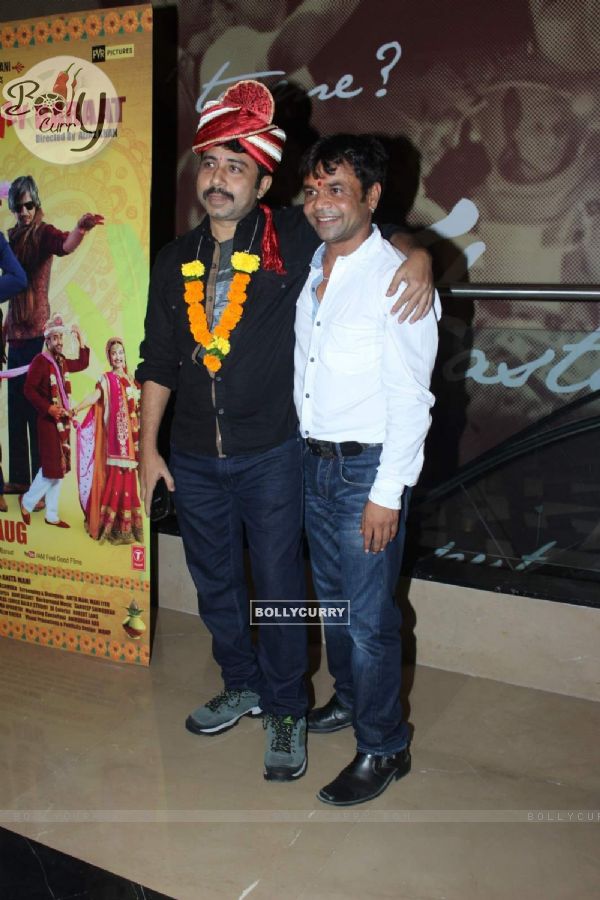 Rajpal Yadav at Screening of Baankey Ki Crazy Baraat (375912)