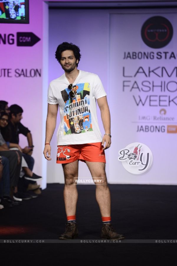 Ali Fazal at Lakme Fashion Week Day 3