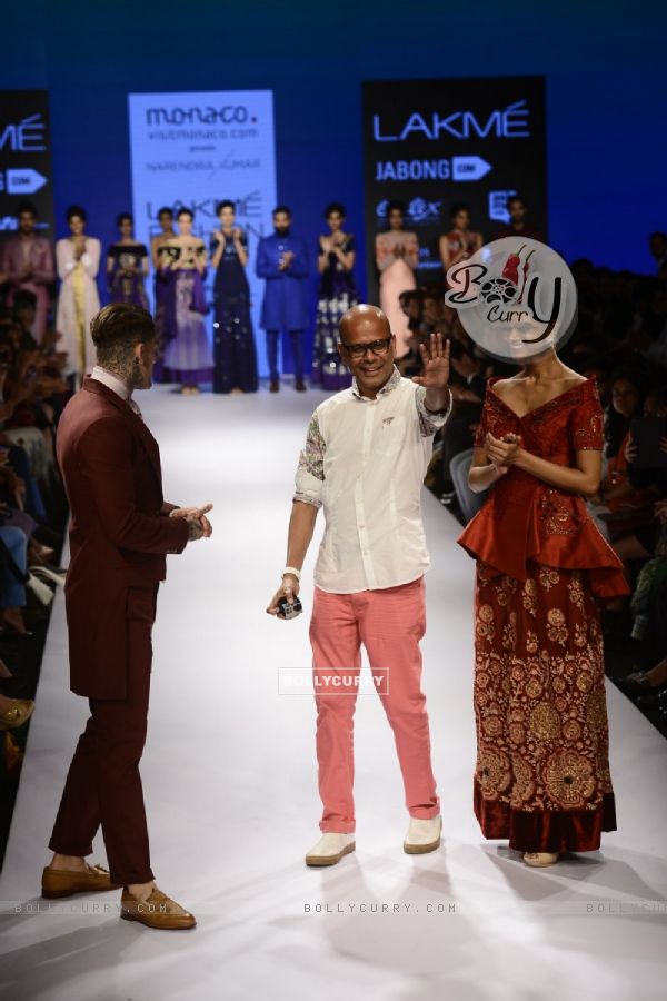 Narendra Kumar at Lakme Fashion Week Day 3