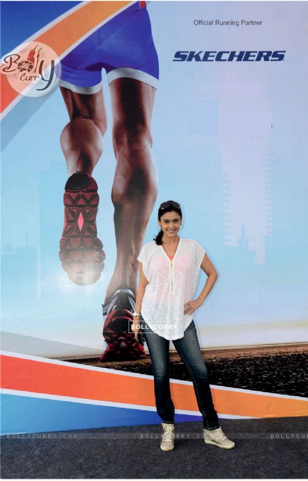 Hrishita Bhatt at Mirchi Monsoon Half Marathon