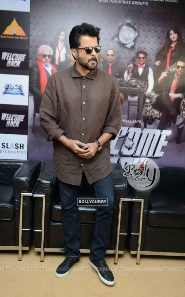 Anil Kapoor for Promotions of Welcome Back at Delhi
