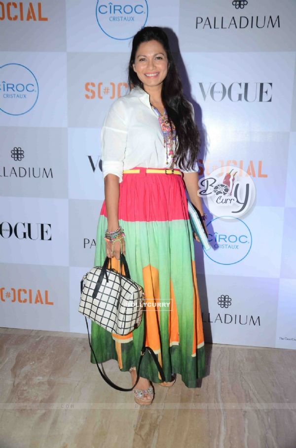 Maria Goretti at Fashion's Night Out by Vogue India