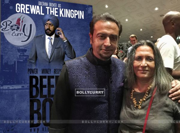 Gulshan Grover and Deepa Mehta Releases Beeba Boys Poster at Toronto International Film Festival