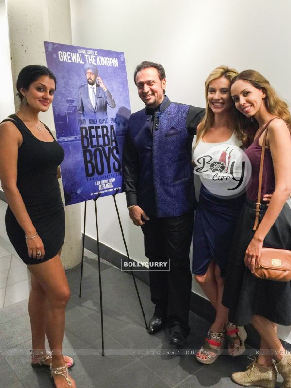 Gulshan Grover and Other Cast Releases Beeba Boys Poster at Toronto International Film Festival