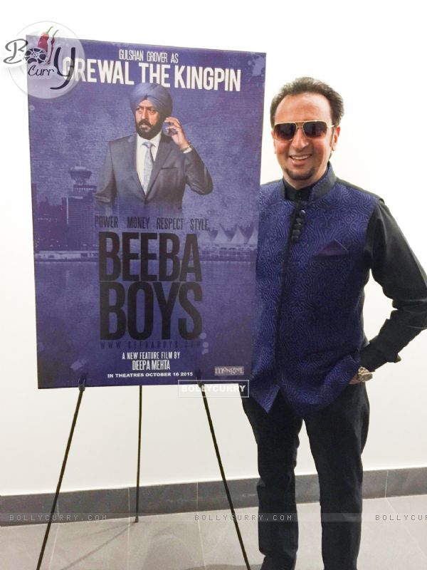 Gulshan Grover Releases Beeba Boys Poster at Toronto International Film Festival