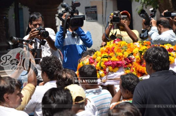 Aadesh Shrivastava's body arrives