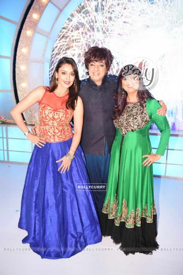 Hrishita Bhatt, Rohhit Verma and Richa Sharma at Finale of 24th Miss India Worldwide 2015