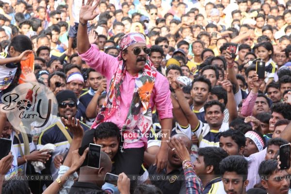 Upendra Limaye at Pratap Sarnaik's 'Sanskriti Dahikala Utsav'