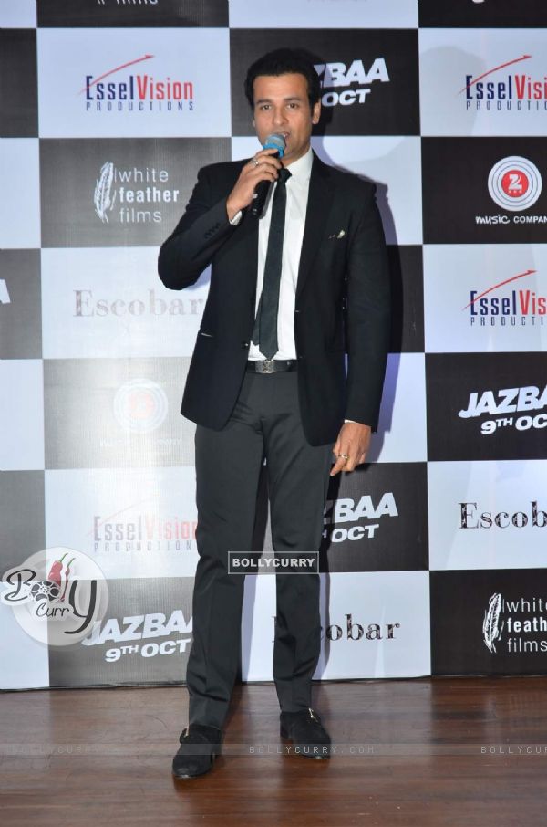 Rohit Roy at Song Launch of Jazbaa