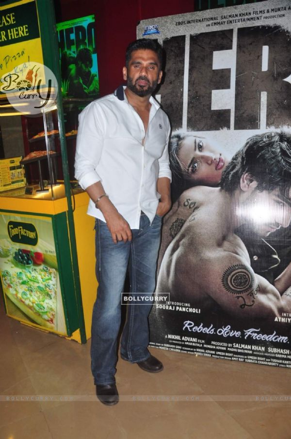 Suniel Shetty at Special Screening of 'Hero' (377678)