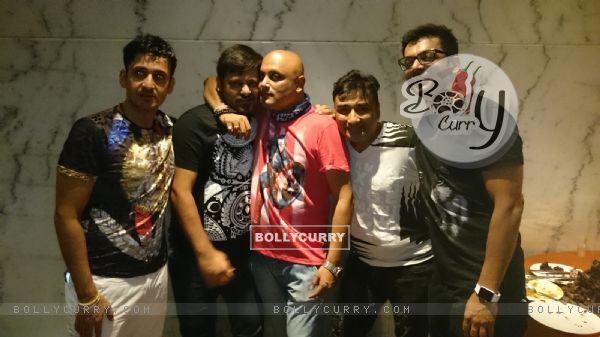 Sajid, Harmeet, Anjjan at Manmeet's Birthday Bash
