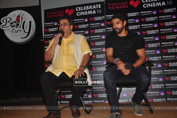 Farhan Akhtar Visits as a Speaker at Whistling Woods
