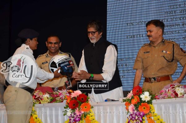 Amitabh Bachchan at Road Traffic Awareness Event