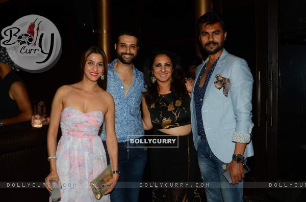 Gaurav Chopra, Shilpa and Apurva Agnihotri at Munisha Khatwani's Birthday Bash