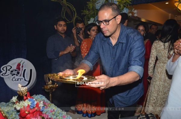 Atul Agnihotri Does Ganpati Pooja at Salman's Residence