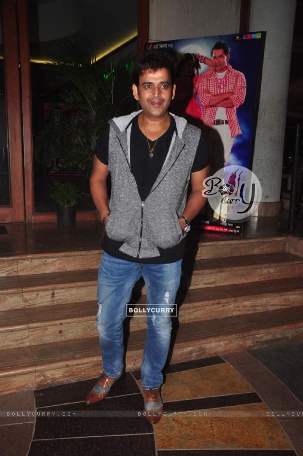 Ravi Kissen poses for the media at the Music Launch of 'Ghulami'