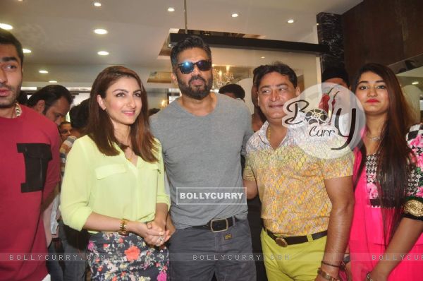 Celebs at the Launch of 'U and Me Salon'