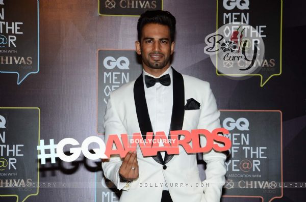 Upen Patel at the GQ India Men of the Year Awards 2015