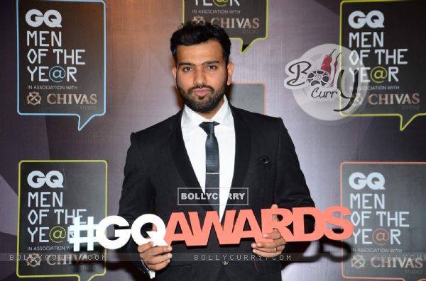 Rohit Sharma at the GQ India Men of the Year Awards 2015