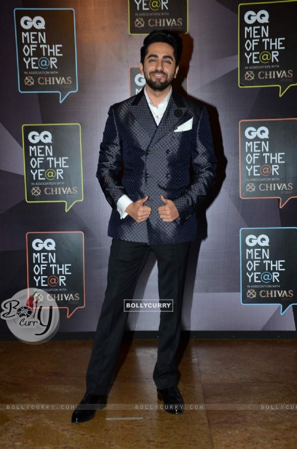 Ayushmann Khurrana at the GQ India Men of the Year Awards 2015