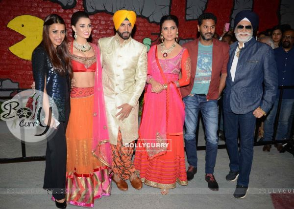 The Singh Is Bling cast at the Bling Fashion Show