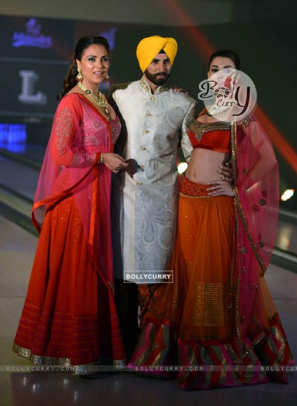 The Singh Is Bling cast at the Bling Fashion Show