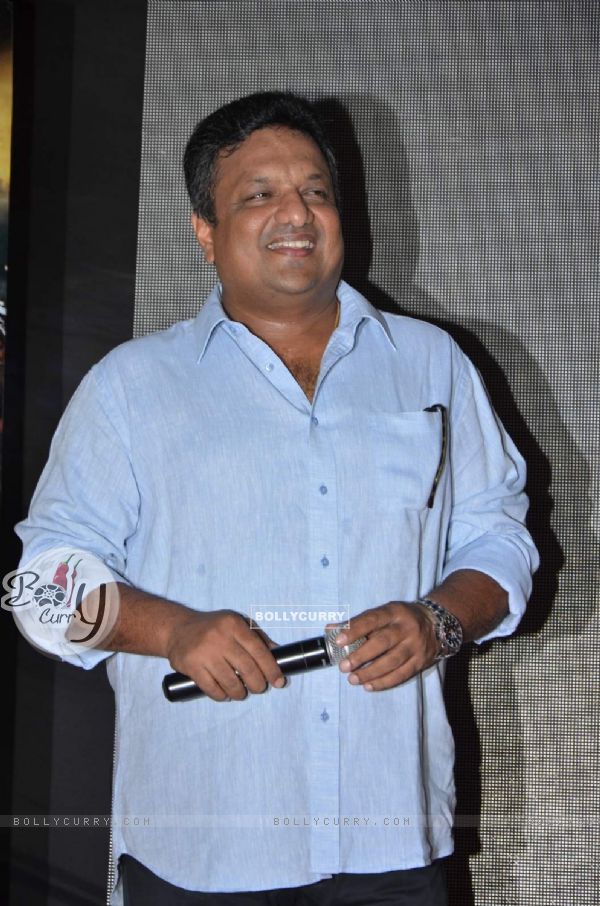 Sanjay Gupta at the Promotions of Jazbaa