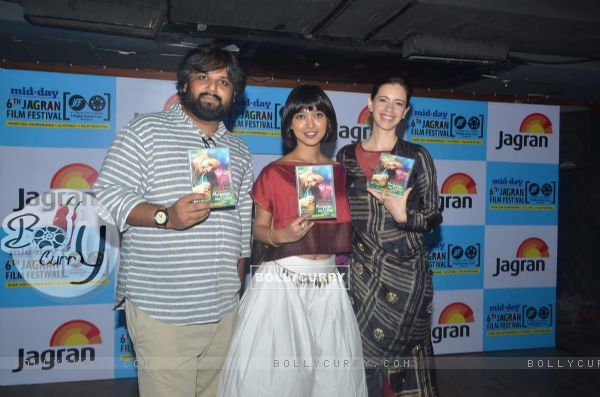 Nilesh Maniyar, Sayani Gupta and Kalki Koechlin at Jagran Filmfest