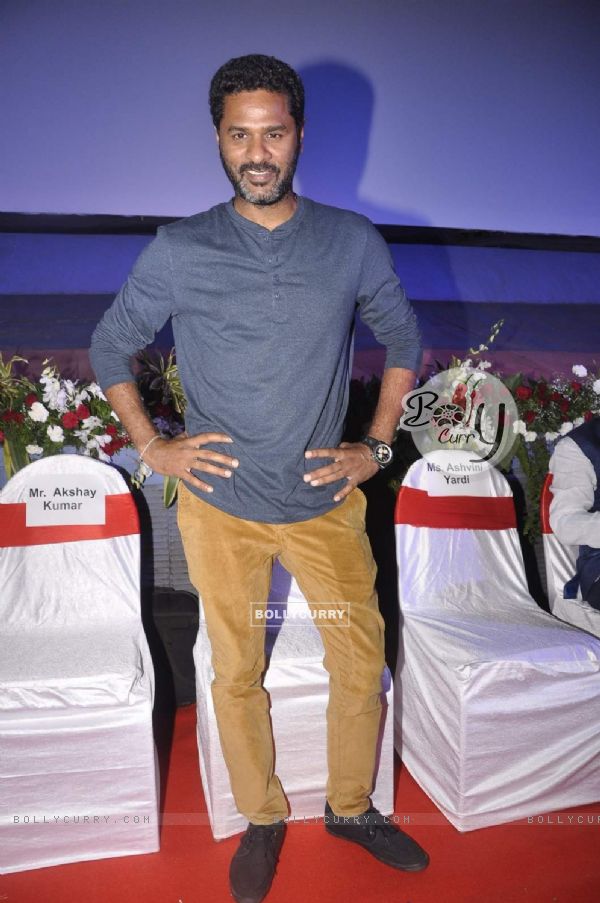 Prabhu Dheva poses for the media at the Special Screening of Singh is Bling (380150)