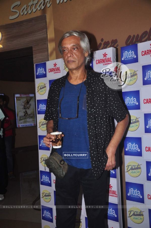 Sudhir Mishra was snapped at Anand Rai Master Class Event