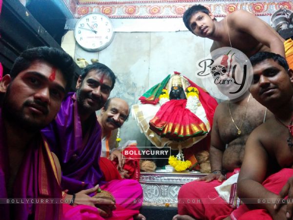 Ajay Devgn Visits Kolhapur Mahalakshmi Temple